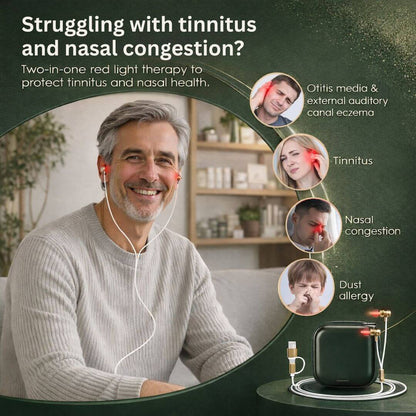 LumiVox™ Red Light Therapy for Ear & Nasal Comfort