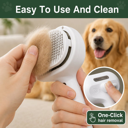 MistGroom™ Steam Brush | Your Dog Will Actually Ask to Be Brushed.