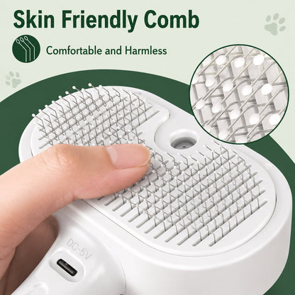 MistGroom™ Steam Brush | Your Dog Will Actually Ask to Be Brushed.