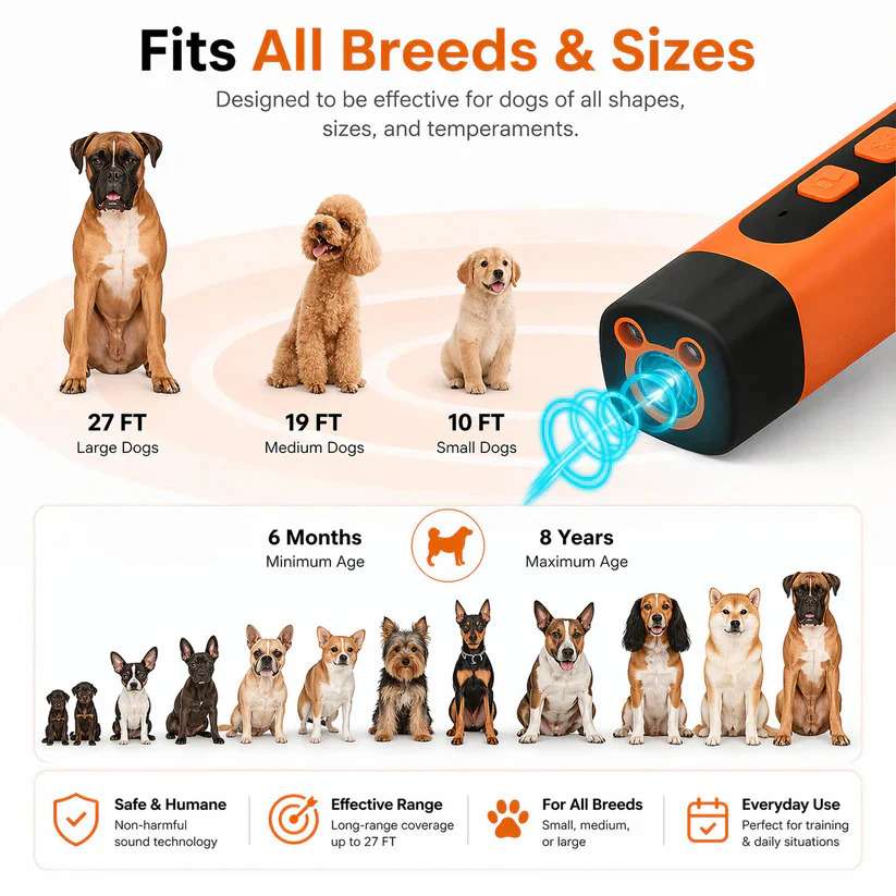 BarkDefender™ Ultrasonic Anti Barking Device