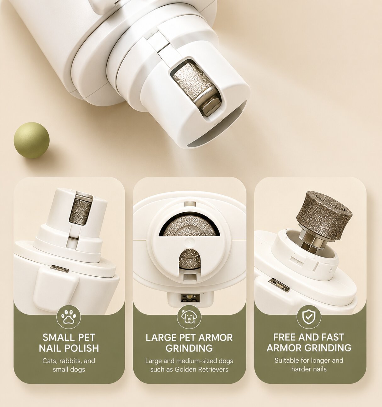 PerfectPaws™  2-in-1 Nail Clipper & Grinder