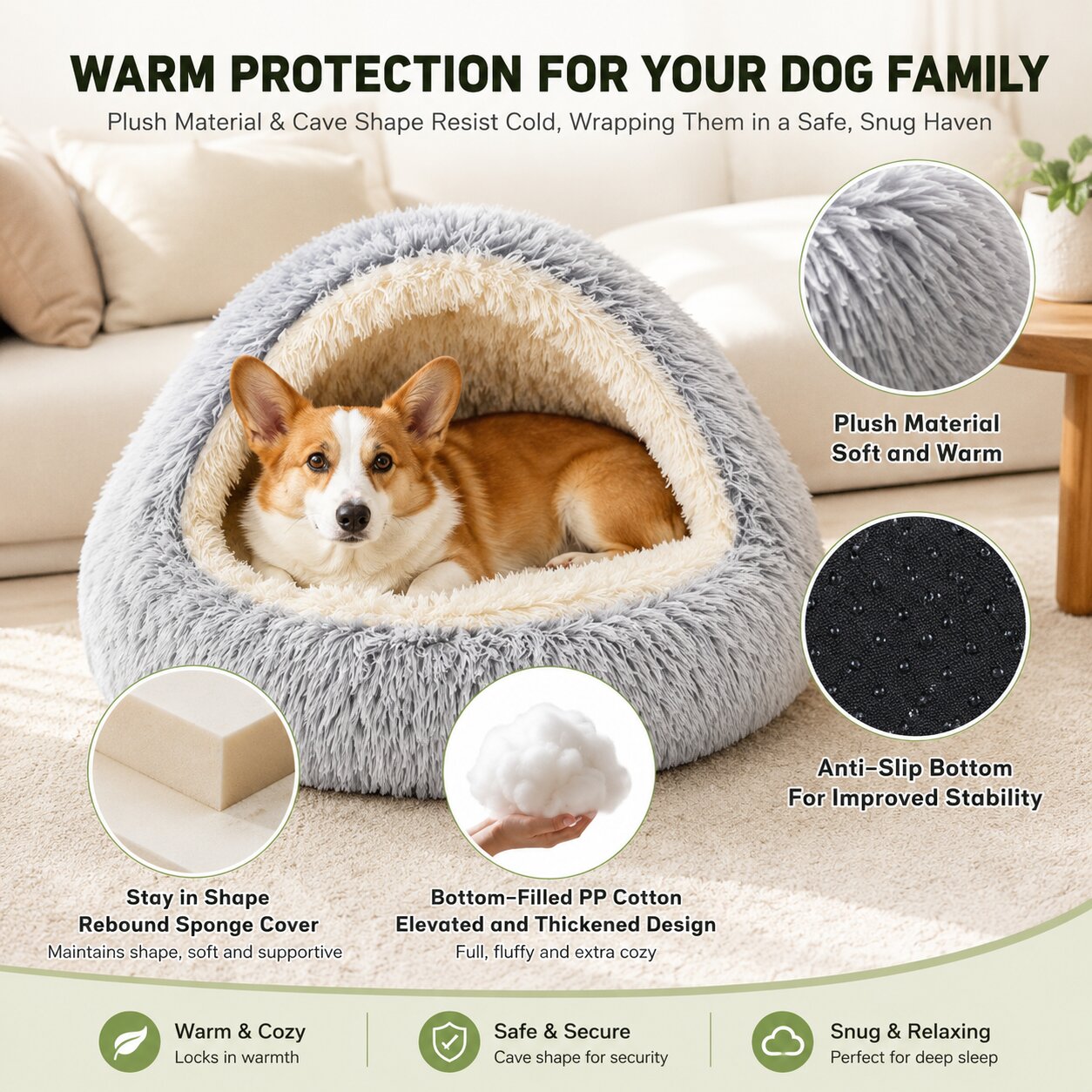 CalmNest™ Pet Bed