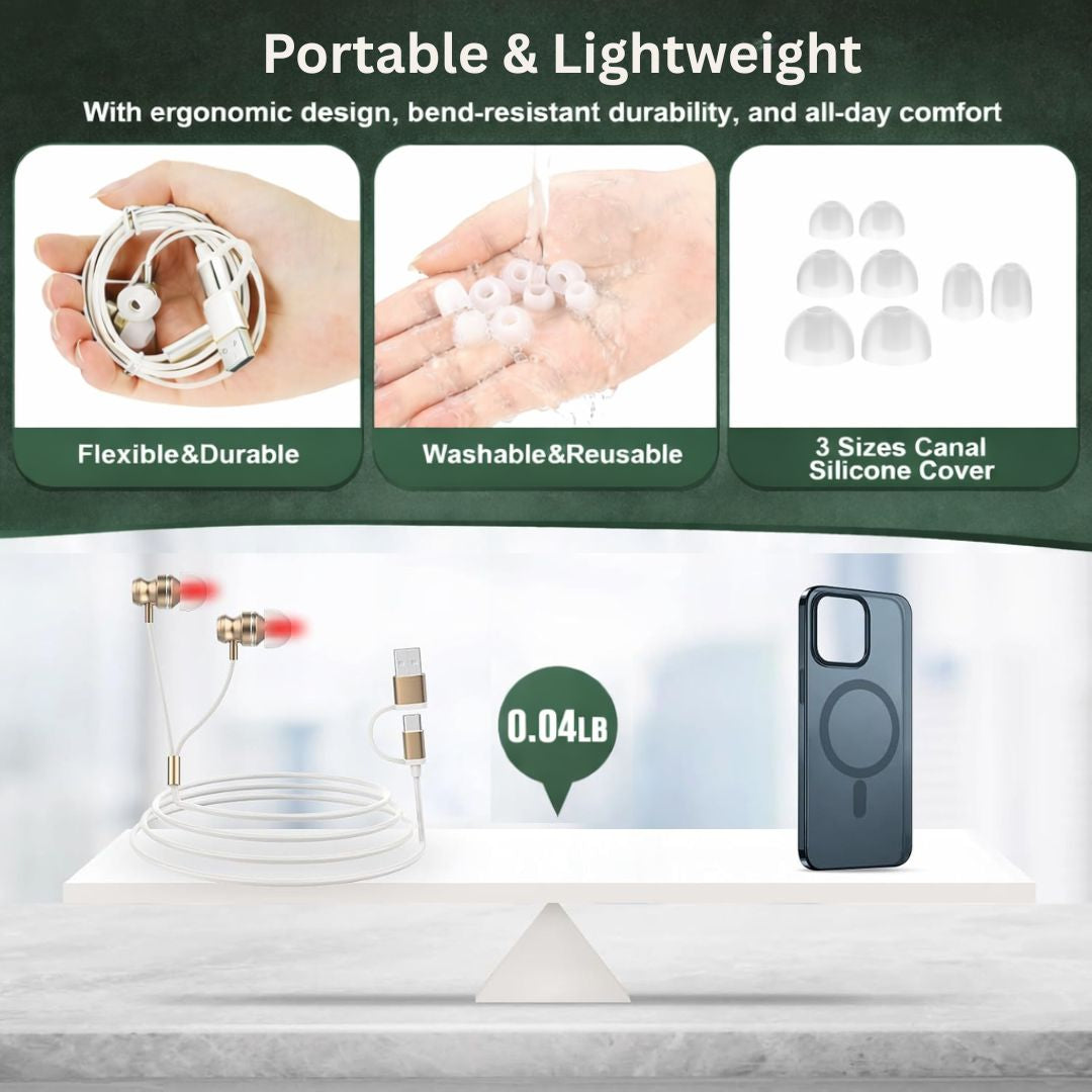 LumiVox™ Red Light Therapy for Ear & Nasal Comfort