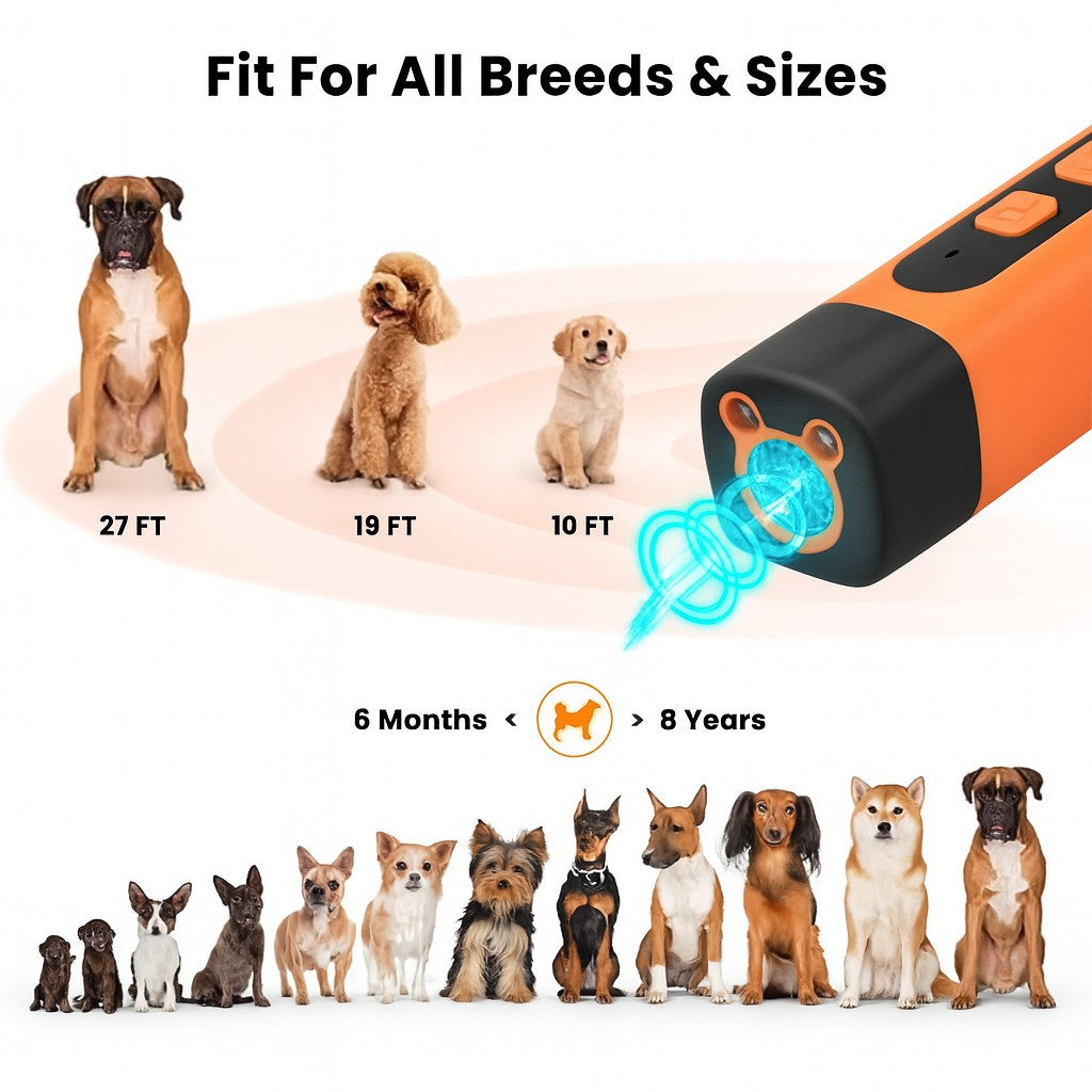 BarkDefender™ Ultrasonic Fits All Dog Repeller
