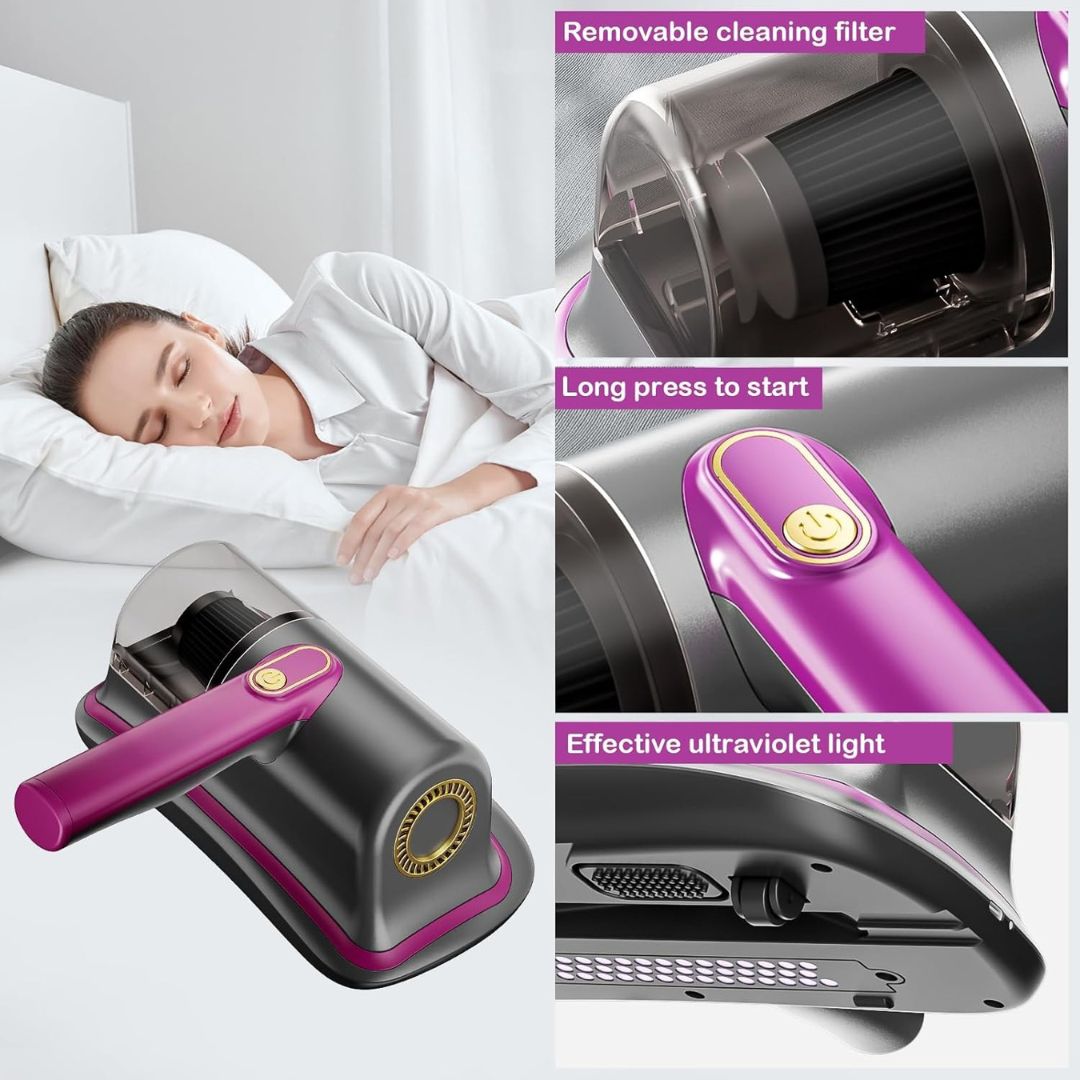 Bed Vacuum Cleaner Easy Clean Feature