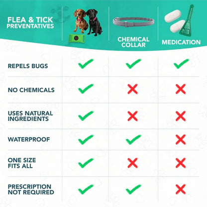 Natural Anti-Flea & Tick Pendant Oils for Dogs & Cats