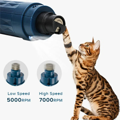  Rechargeable Pet Nail Grinder
